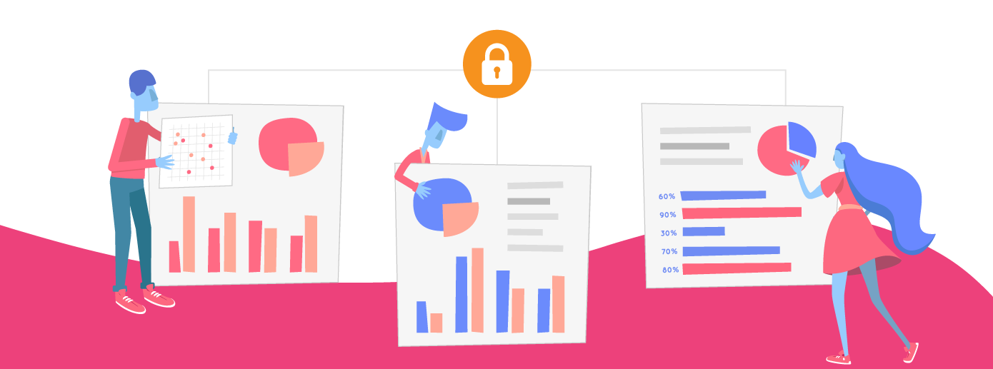Como usar dados de multi-locação em análises incorporadas