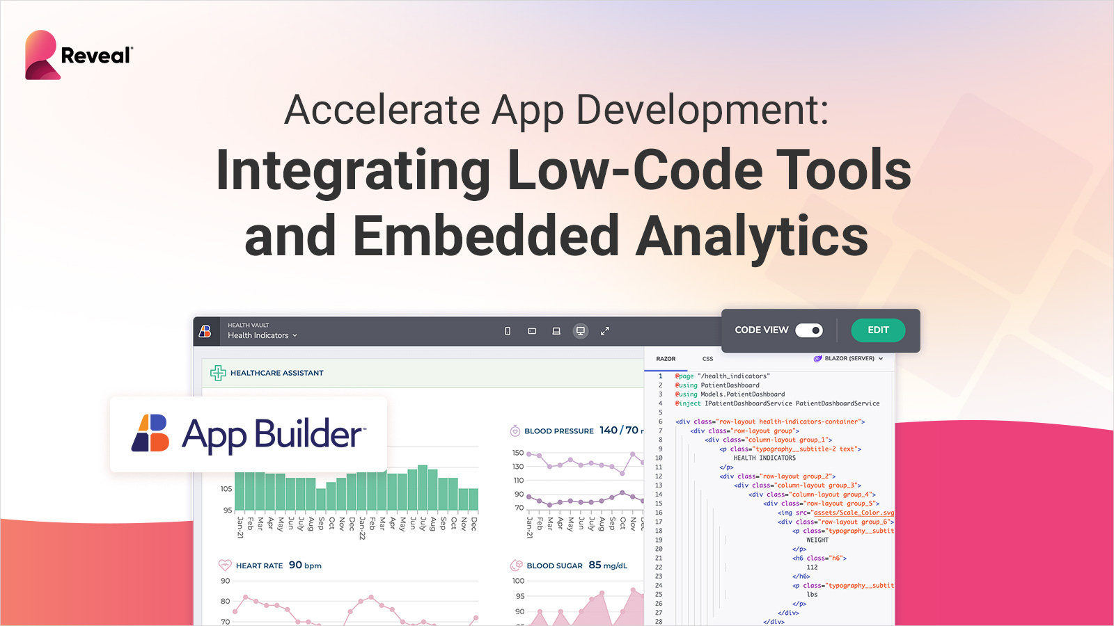 Accelerate App Development: Integrating Low-Code Tools and Embedded Analytics