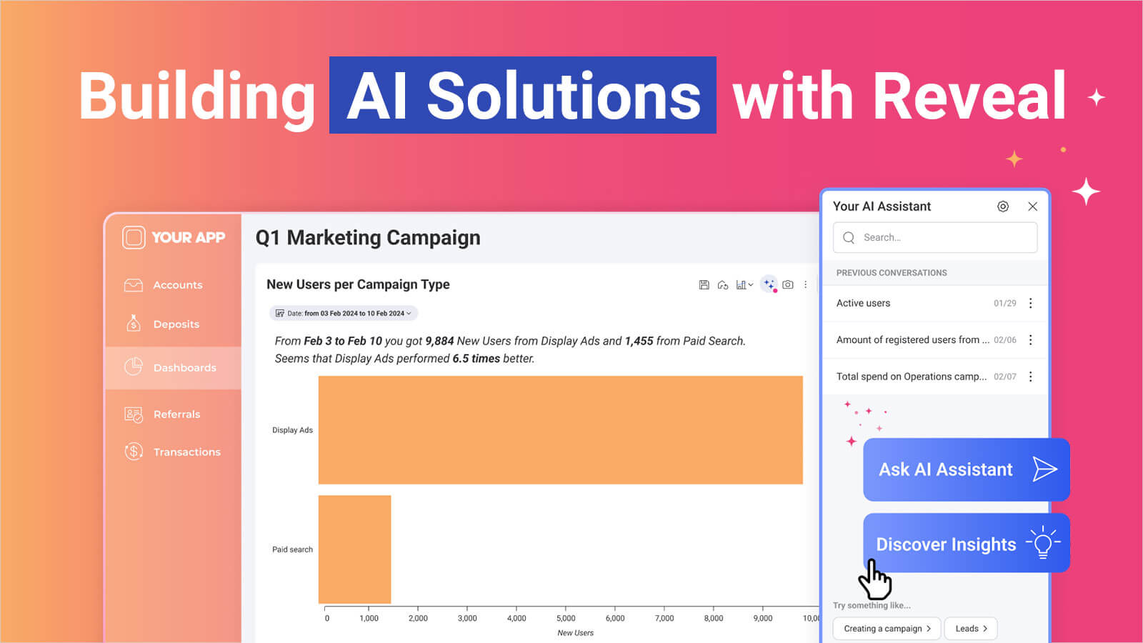 Building AI Solutions with Reveal