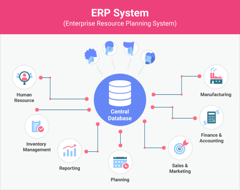 aplicación de análisis integrado erp